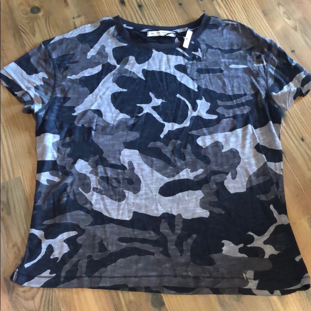 We The Free Maybelle T-Shirt Black Combo Camo Ships Same Day - Picture 4 of 8